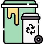 Containers, tanks, bins for garbage