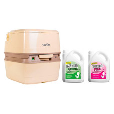 Dry toilet 165 lux plus set of liquids