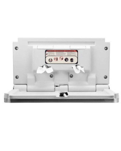 Horizontal changing table, stainless steel cover, HN1104