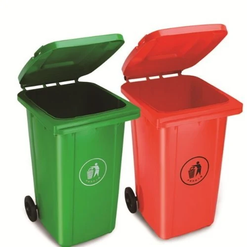 Plastic trash cans (108)