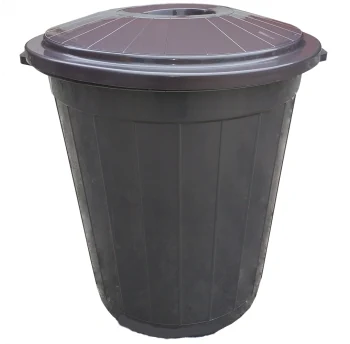 49 liter trash can with lid