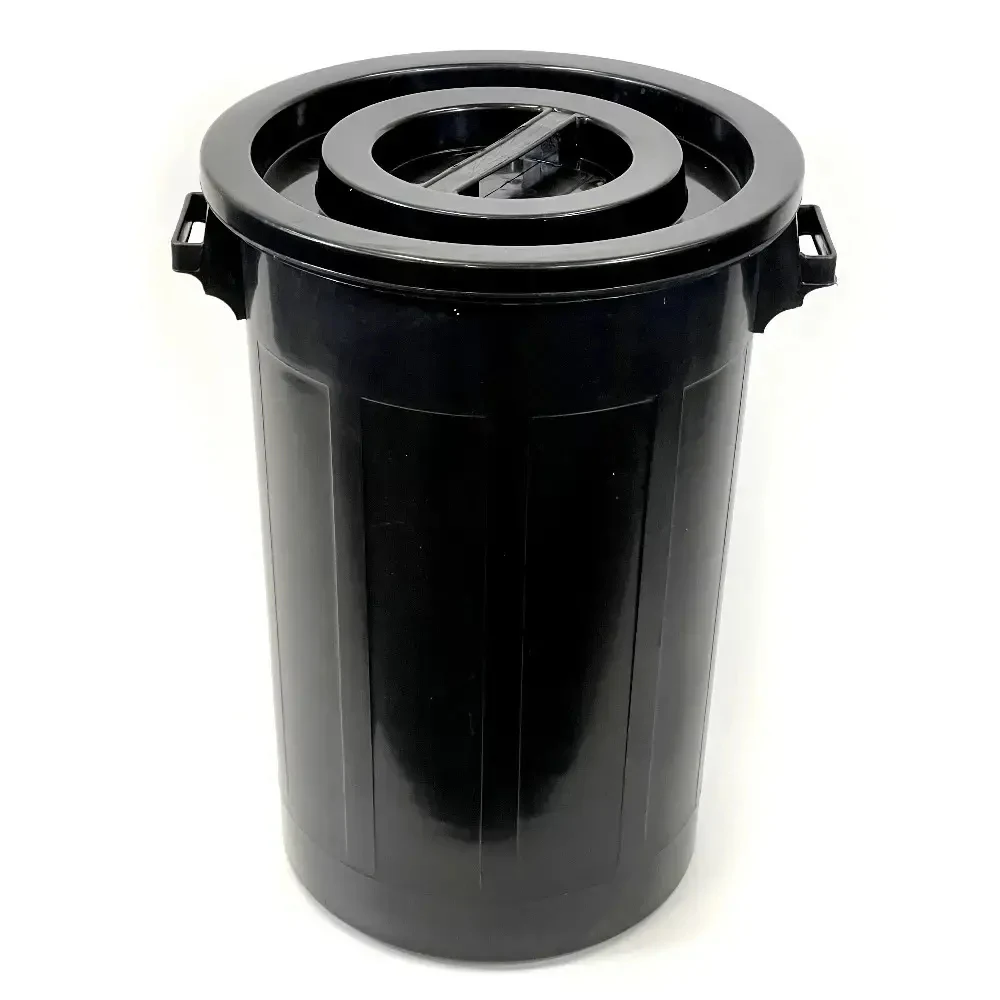 90 l plastic container with removable lid