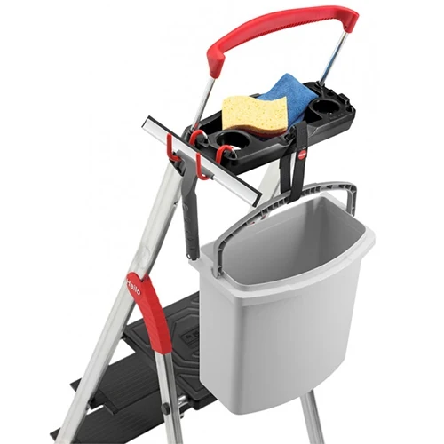 Aluminum stepladder Hailo L100 TopLine, 3 steps Aluminum stepladder Hailo L100 TopLine, 3 steps