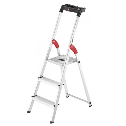 Aluminum stepladder Hailo L60 Standard Line, 3 steps