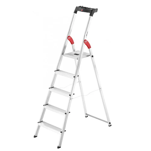 Aluminum stepladder Hailo L60 Standard Line, 5 steps