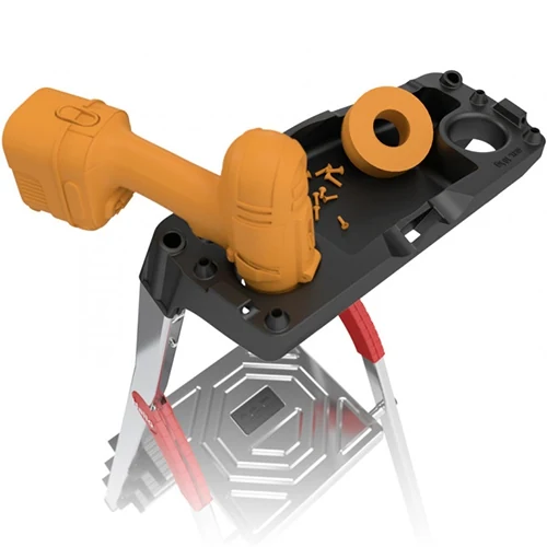 Aluminum stepladder Hailo L60 Standard Line, 6 steps Aluminum stepladder Hailo L60 Standard Line, 6 steps