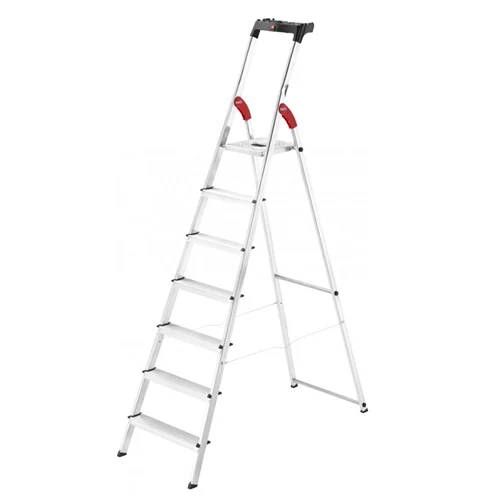 Aluminum stepladder Hailo L60 Standard Line, 7 steps