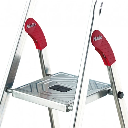 Aluminum stepladder Hailo L80 COMFORTLINE, 6 steps Aluminum stepladder Hailo L80 COMFORTLINE, 6 steps
