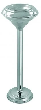 Ashtray with mesh, brushed stainless steel 497