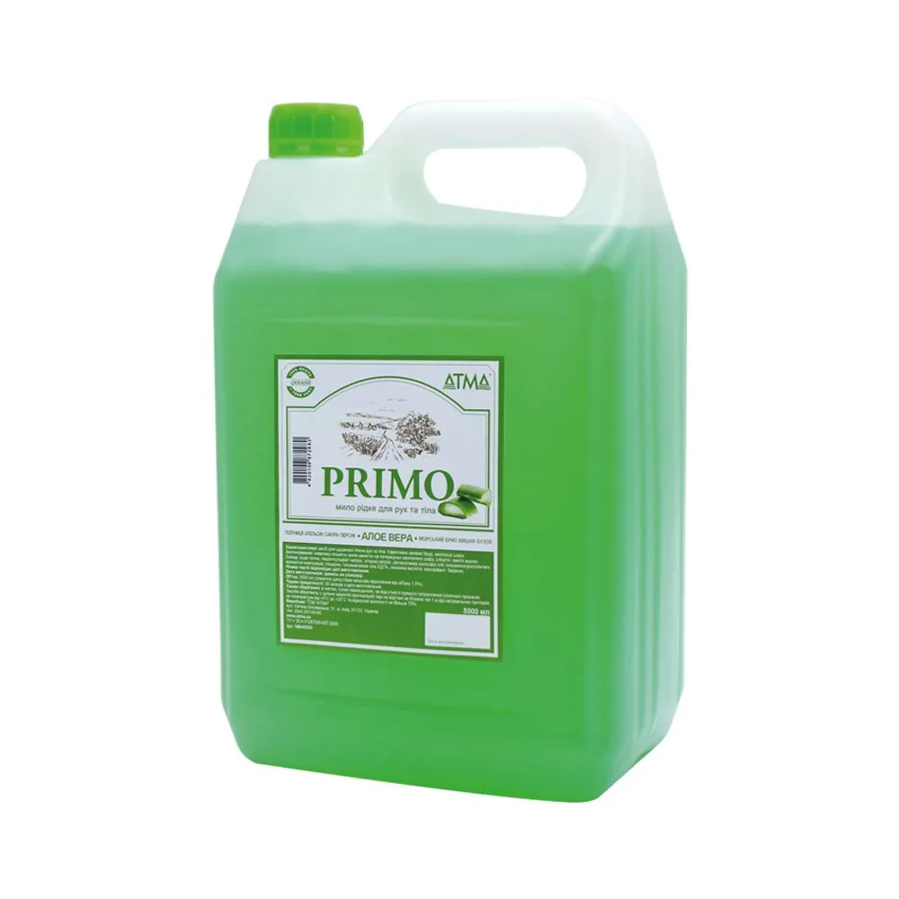 Мило рідке PRIMO Алое вера 5л 1M045000