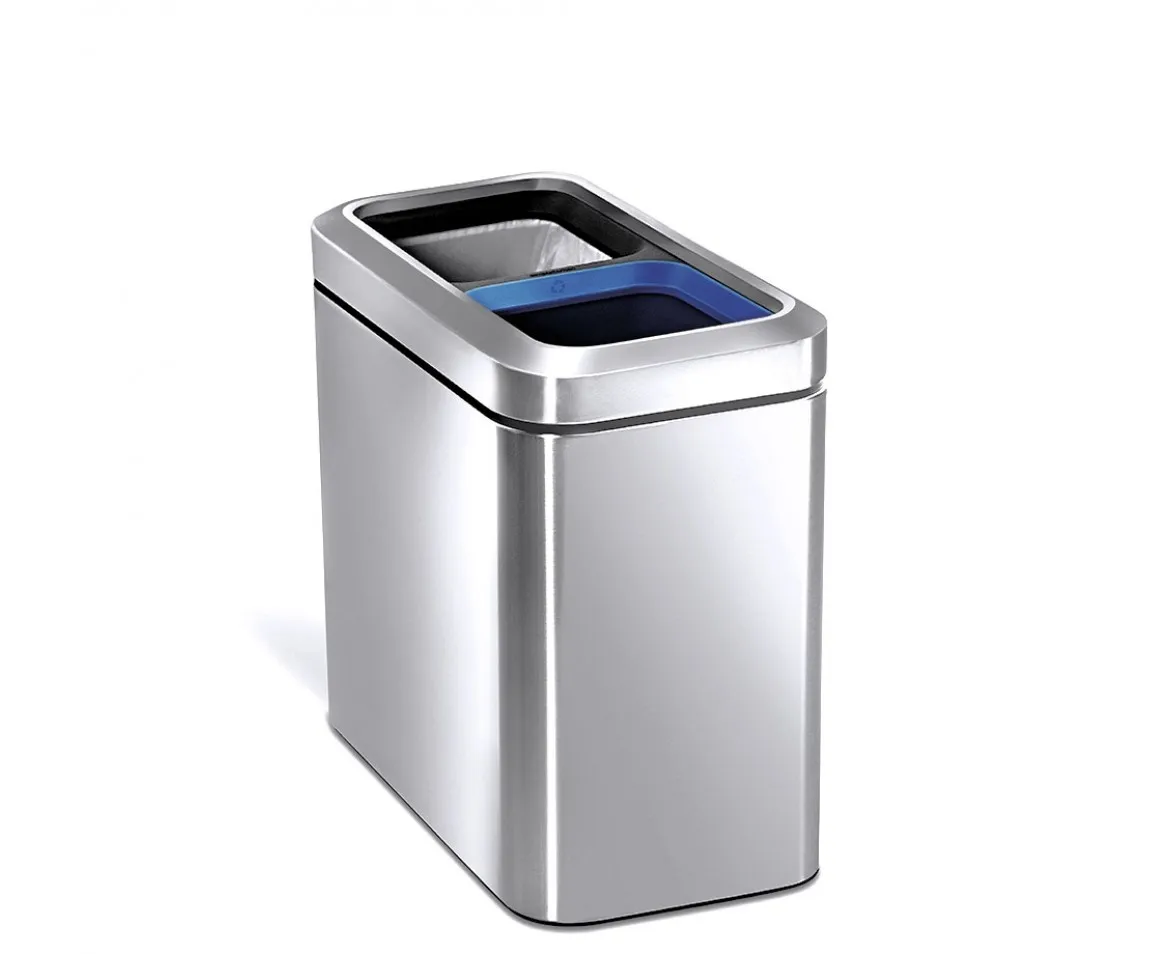 Урна відкрита подвійна 20л FPP SLIM CW1470