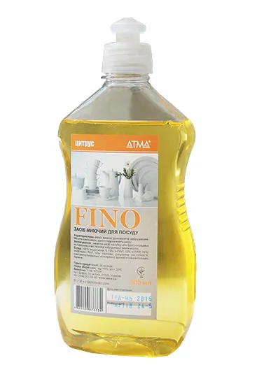 Засіб для ручного миття посуду FINO 0,5л DW140500