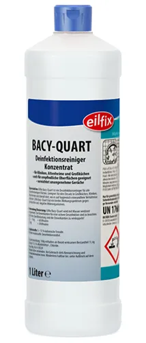Засіб мийний з дезінфікуючим ефектом, концентрат BACY-QUART 1л 100053-001-000