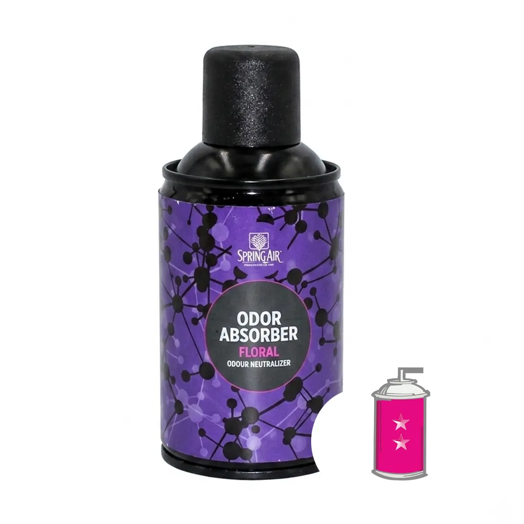 Знищувач запахів балончик 250мл, Греція ODOR ABSORBER Floral