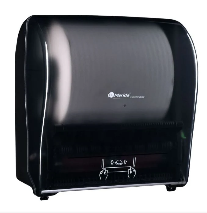 Automatic maxi dispenser for paper towel roll MERIDA SOLID CUT