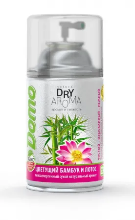 Балончики, що очищують повітря Dry Aroma natural «Квітучий бамбук і лотос» XD10203