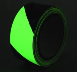 Фотолюмінесцентна розміточна стрічка для виходів попереджувальна Egress Glow Heskins. H8101D25