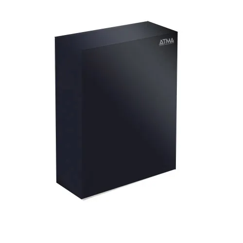 Корзина для паперових рушників метал чорний 16 л. M 116Black