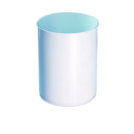 Кошик офісний металевий, 12 л. M812 White