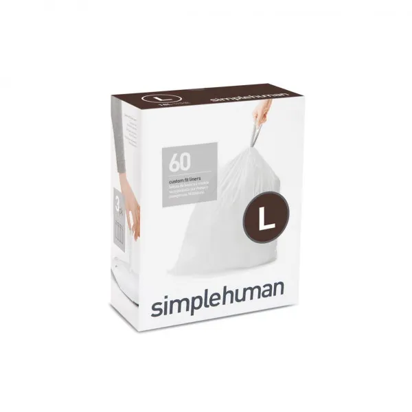 Мішки для сміття міцні із зав`язками 16-18л SIMPLEHUMAN. CW0407