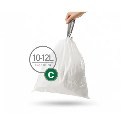 Мішки для сміття щільні із зав`язками 10-12 л SIMPLEHUMAN. CW0252