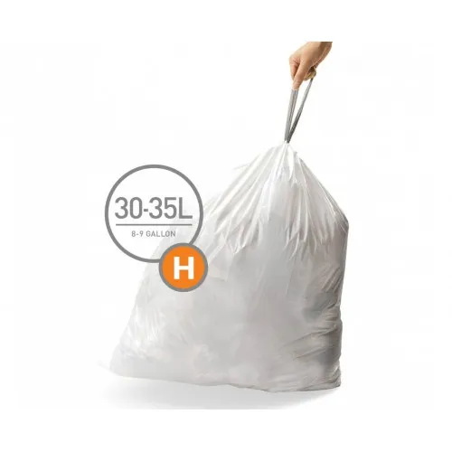 Мішки для сміття щільні із зав`язками 30-35 л SIMPLEHUMAN. CW0258