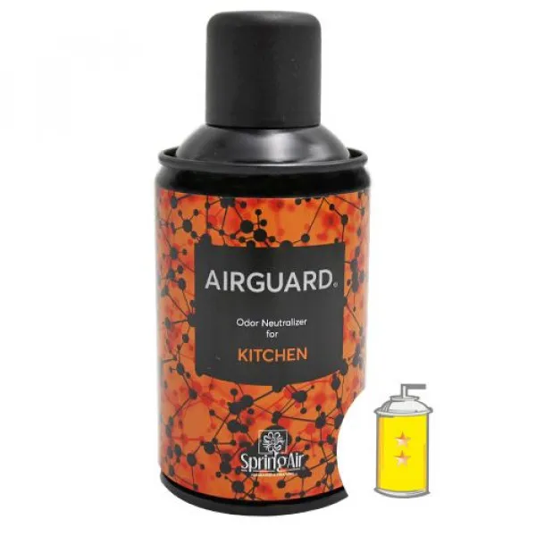 Нейтрализатор запахів Airguard балончик 250мл, Греція. For Kitchen