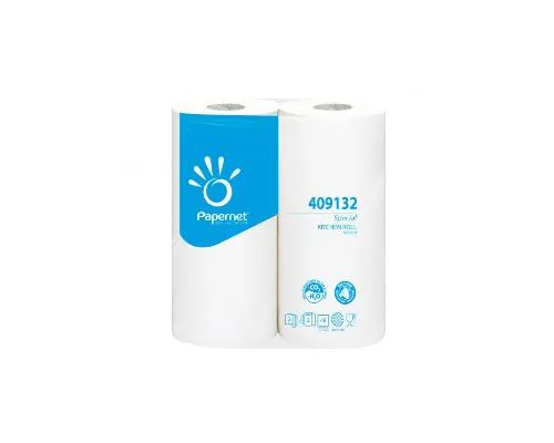 Паперові рушники, рулонні Papernet, целюлозні, 2 шари. 409132