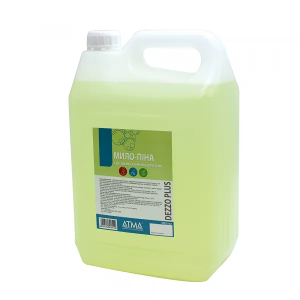 Піна-мило DEZZO PLUS з дезінфікуючим ефектом 5л. 7FP145000