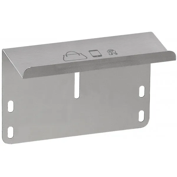 Поличка до тримача туалетного паперу сатинова, нерж.сталь. RPR2700CS
