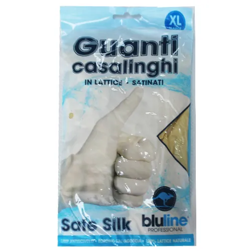 Рукавички латексні господарські міцні, XL, 2шт. SAFE SILK. GUL003BLXL