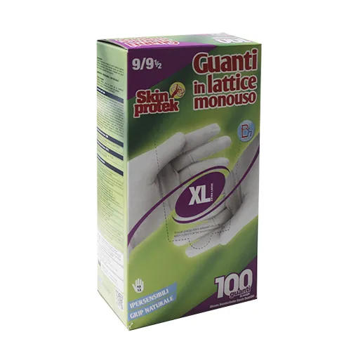 Рукавички латексні XL(9-10) SKIN PROTEK. GU100XL