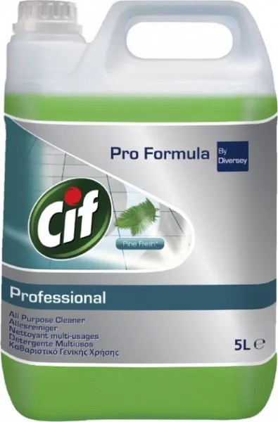 Універсальний концентрований засіб Cif Professional Лісовий аромат для очищення всіх водостійких поверхонь 5 л. 25488700