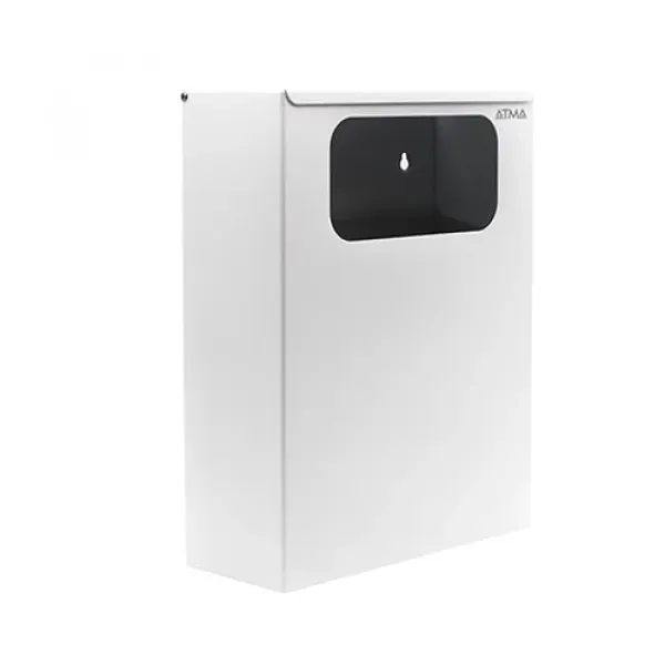 Урна для сміття 10л, біла. M210White