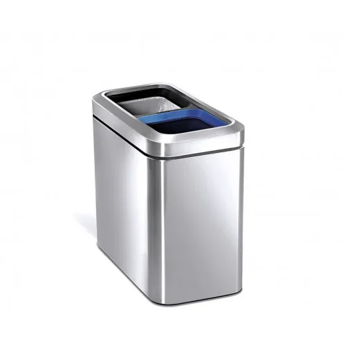 Урна відкрита подвійна 20л FPP SLIM. CW1470