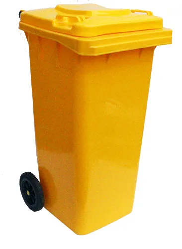 Бак для сміття  жовтий,120л. 120A-9Y