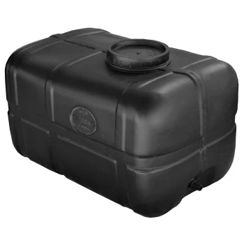 Barrel 200 l non-food rectangular black