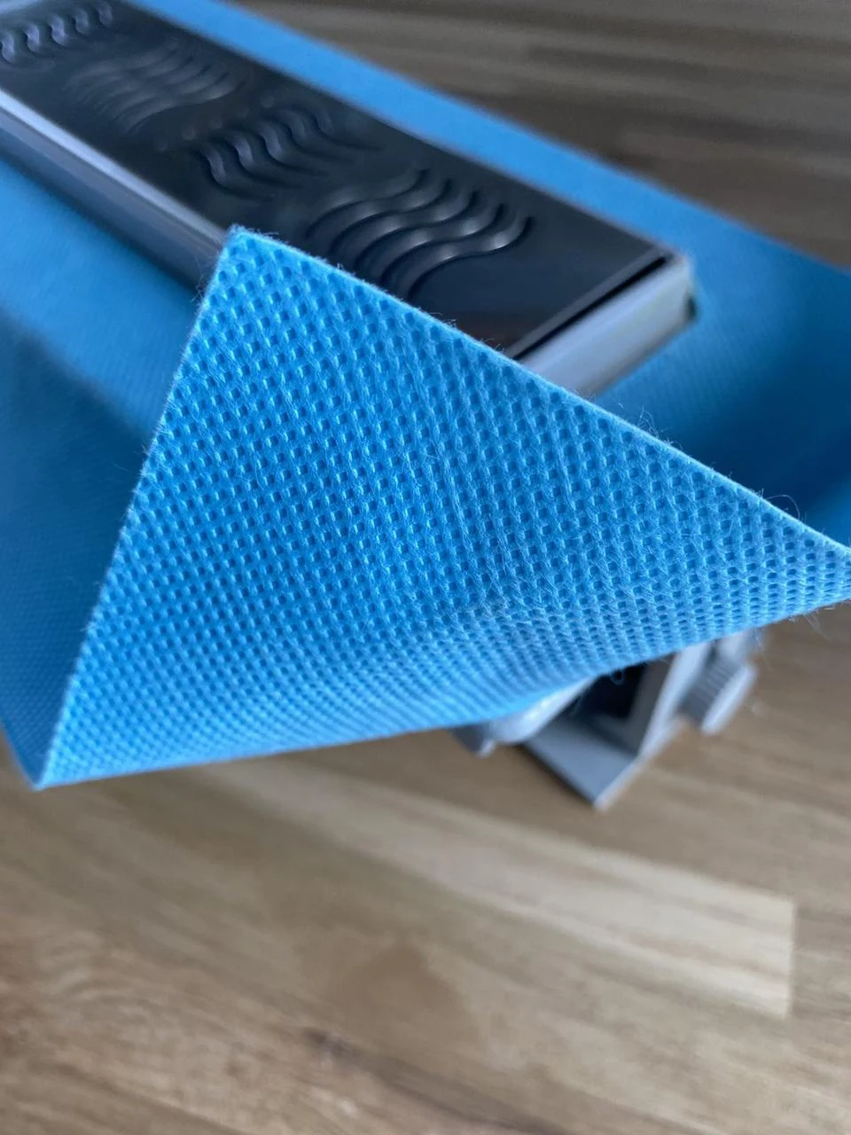 Bathroom drain with horizontal flange, rain grate 60 cm, shower channel with water seal Bathroom drain with horizontal flange, rain grate 60 cm, shower channel with water seal