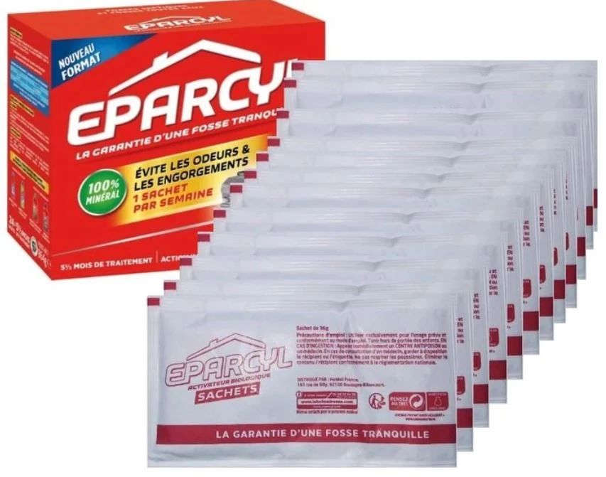 Bioactivator for septic tanks EPARSIL 12 sachets