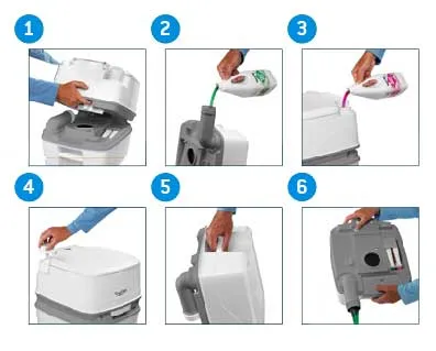 Біотуалет Porta Potti Qube 165