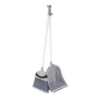 Broom with dustpan irak plastik polo gray