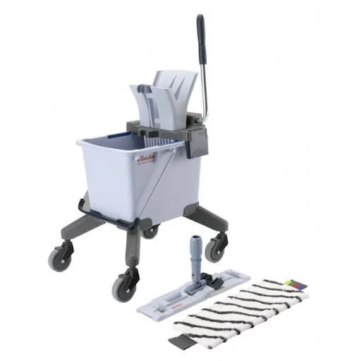 Bucket on wheels Vileda Professional UltraSpeed Pro with spin, 15 l