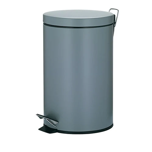Bucket with pedal Leandro 12l