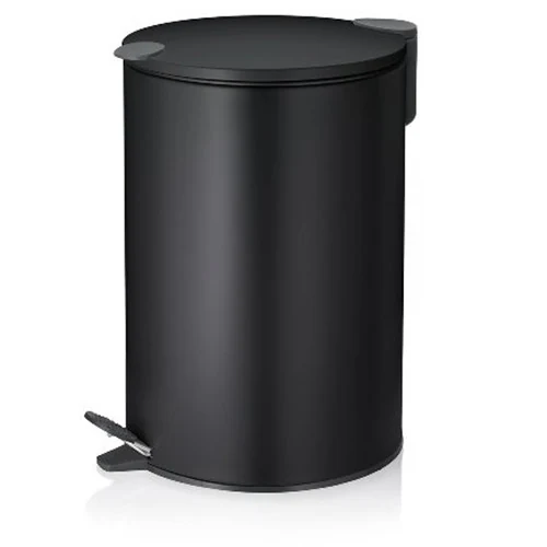 Bucket with pedal Mats, black, 12 l