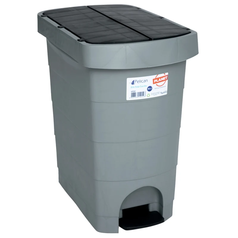 BUCKET WITH PEDAL PLANET PELICAN 60 L GRAY-BLACK