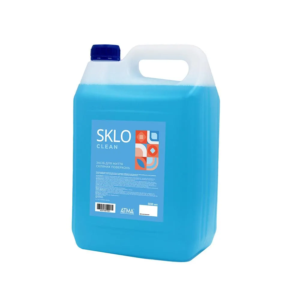 Засіб для очистки скляних поверхонь 5л SKLO CLEAN