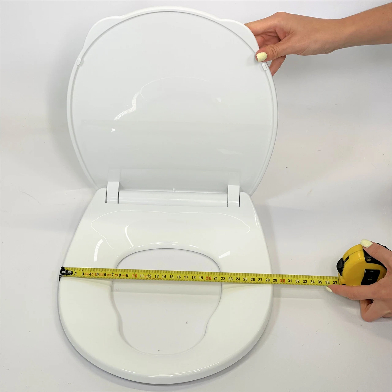 Children's toilet seat Cocuk 0307, Thermoplastic children's toilet seat with lid with microlift