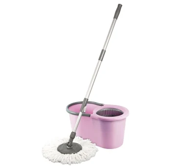 Набір для збирання planet spin mop midi 16 л рожевий
