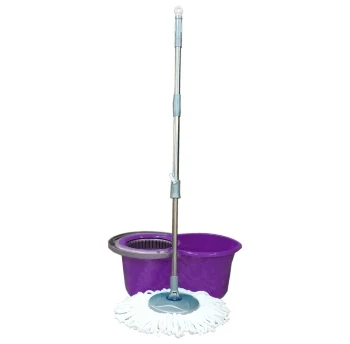 Набір для збирання planet spin mop mini 14 л пурпурний