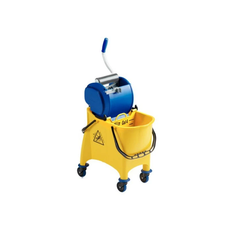 Complete bucket trolley Filmop Maxi Jolly with roller wringer, 30 l